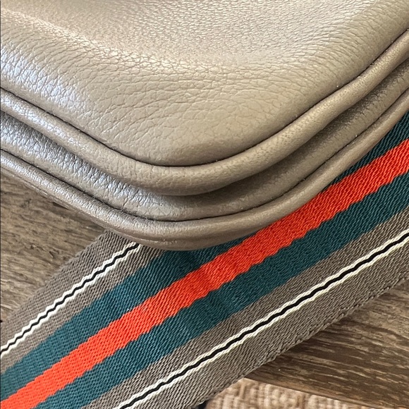 Prada Arbilla  Leather Crossbody Bag Vitello Phen bandoliera Authentic - Picture 11 of 14